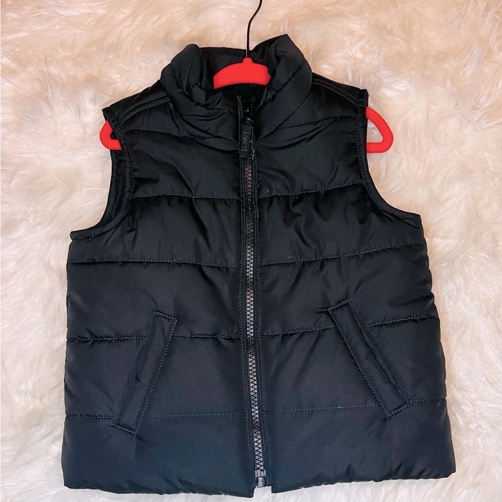 Toddler unisex black  vest size 2T